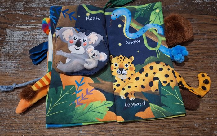 Livre tissu Jungle Hahaland - photo numéro 2