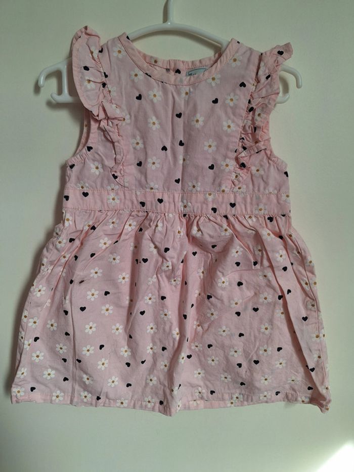 Robe sans manches - Mes petits cailloux - 12mois - 74cm