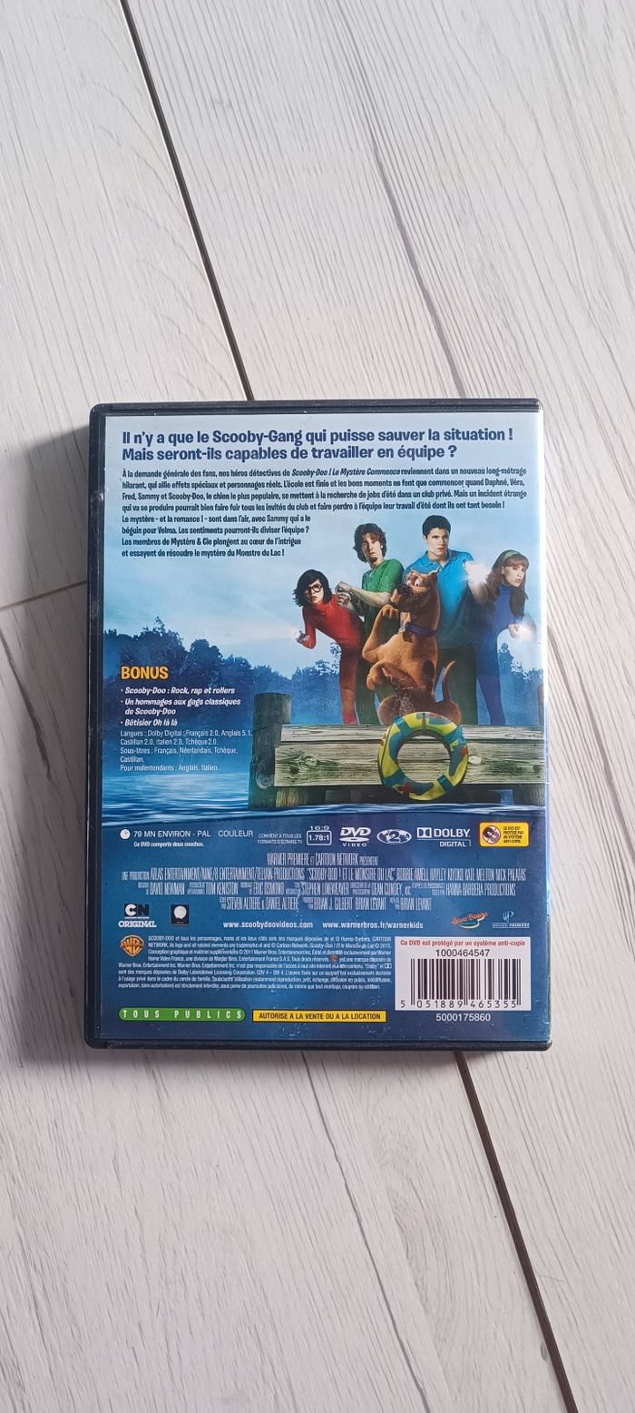 💿 DVD Scooby-doo et le monstre du lac 💿 - photo numéro 2