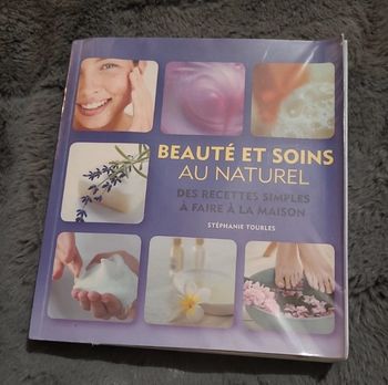 Livre Beauté et soins au naturel, recettes cosmetiques maison