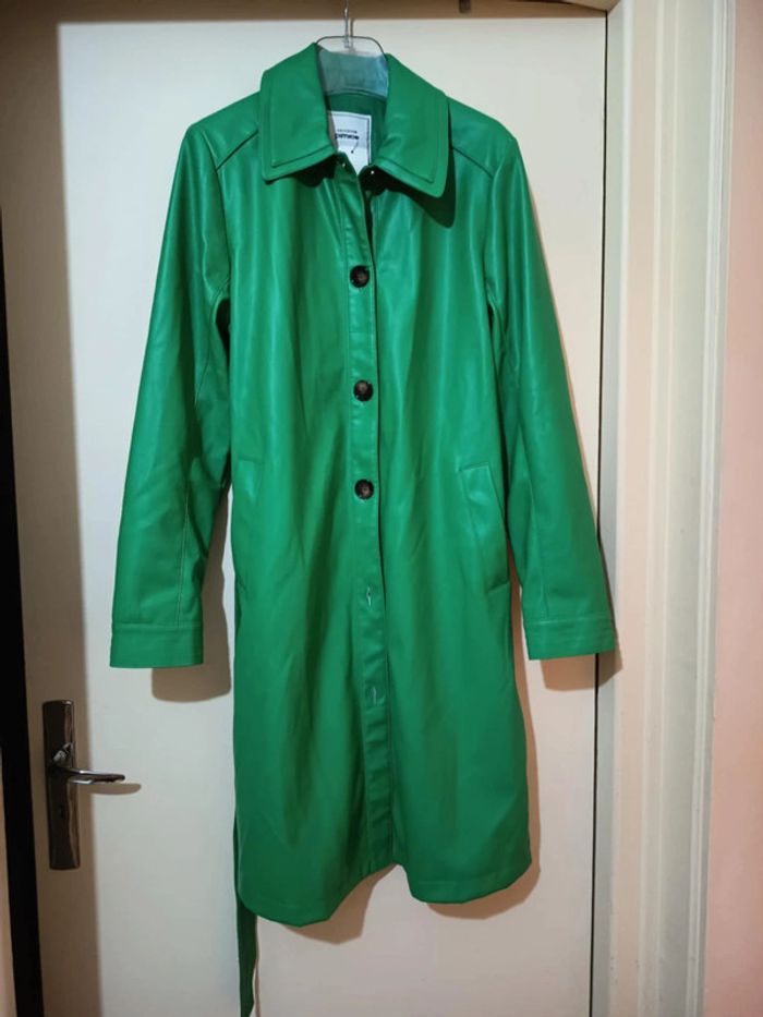 Imperméable vert de marque Pimkie. - photo numéro 3