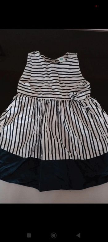 Robe marinière 12 mois