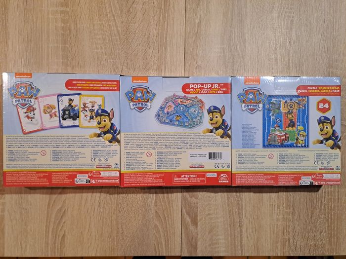 Lot de 3 jeux neuf la pat patrouille - photo numéro 2
