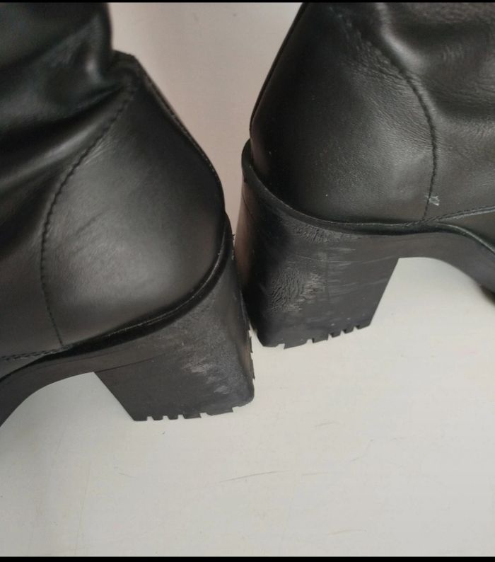 Bottines noires Zara - photo numéro 3
