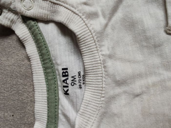 T-shirt blanc kiabi 9m - photo numéro 3
