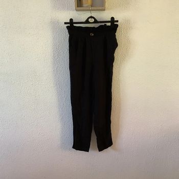 Pantalon noir coton léger taille XS Pimkie