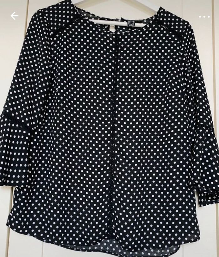 Jolie blouse à pois Atmosphère 38🌸 - photo numéro 6
