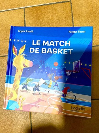 Livre le match de basket neuf