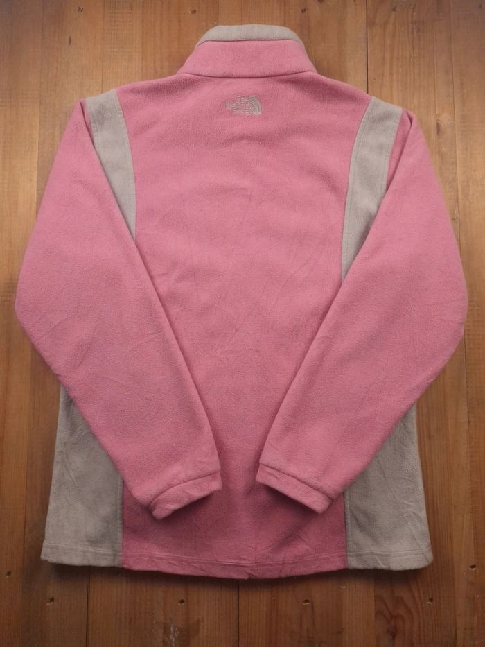 veste polaire the north face bicolore femme - taille L - brodé (693) - photo numéro 6