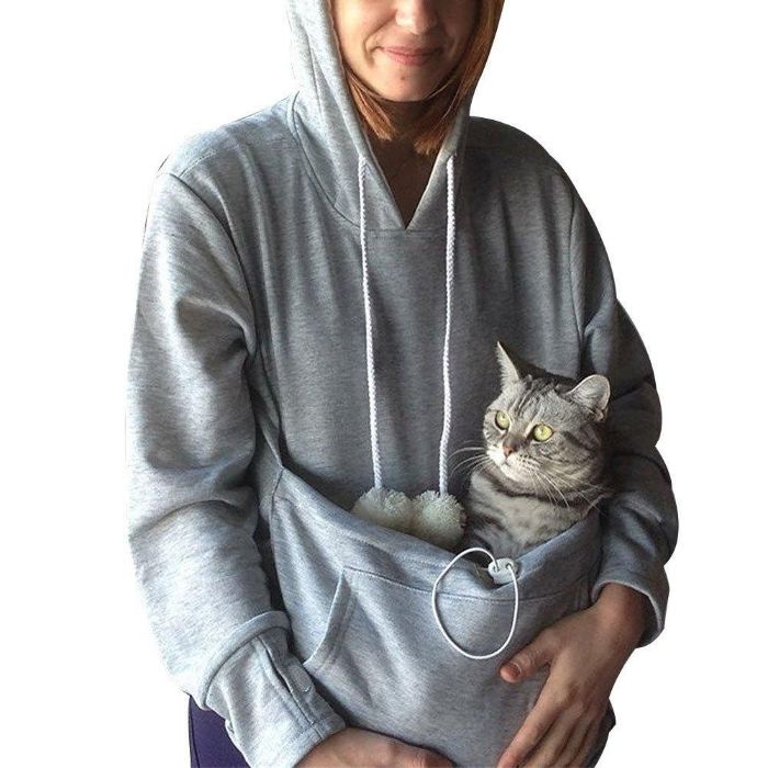 Sweat capuche chat - photo numéro 5