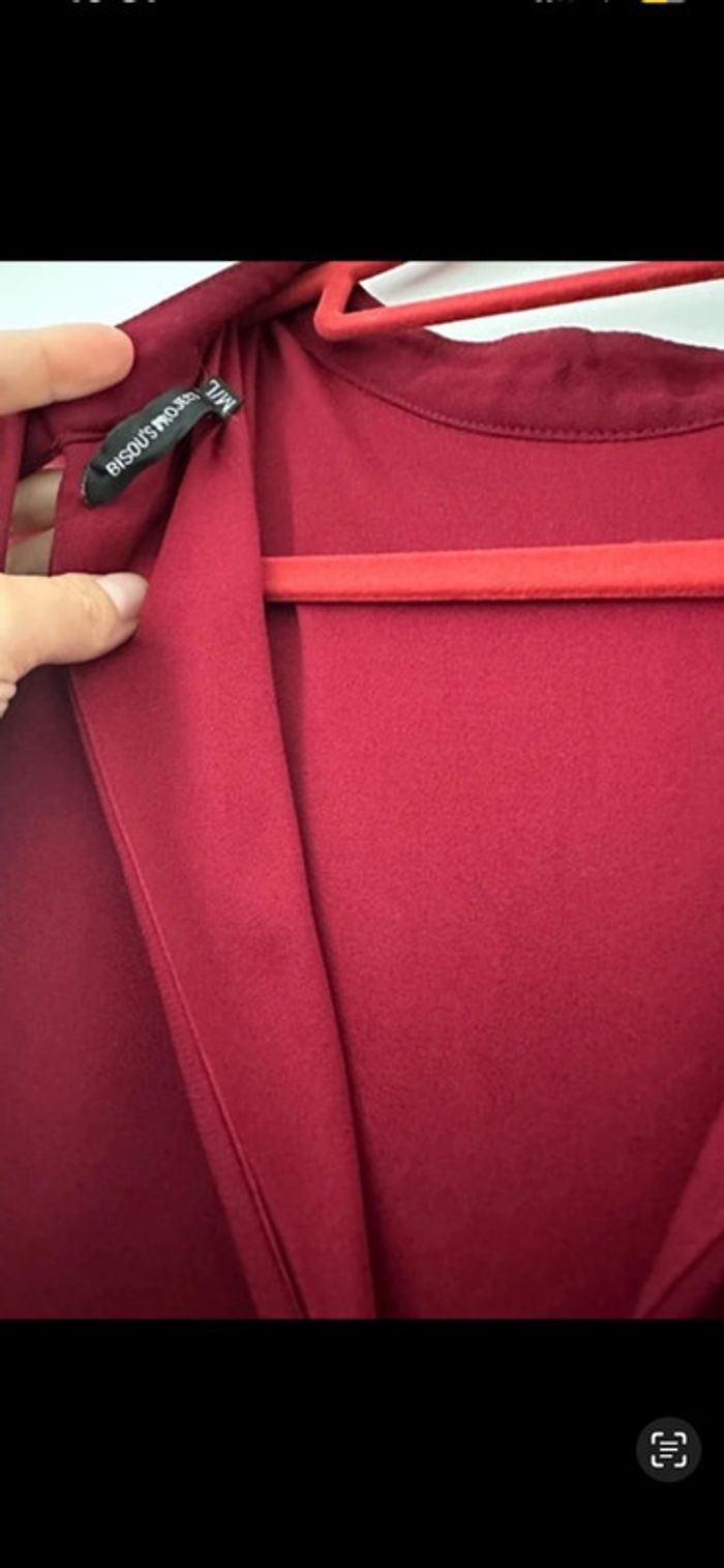 Robe bordeaux M/L - photo numéro 4