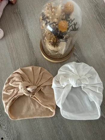 Lot de 2 Turbans bébé fille