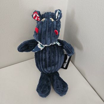 Peluche hippopotame les déglingos
