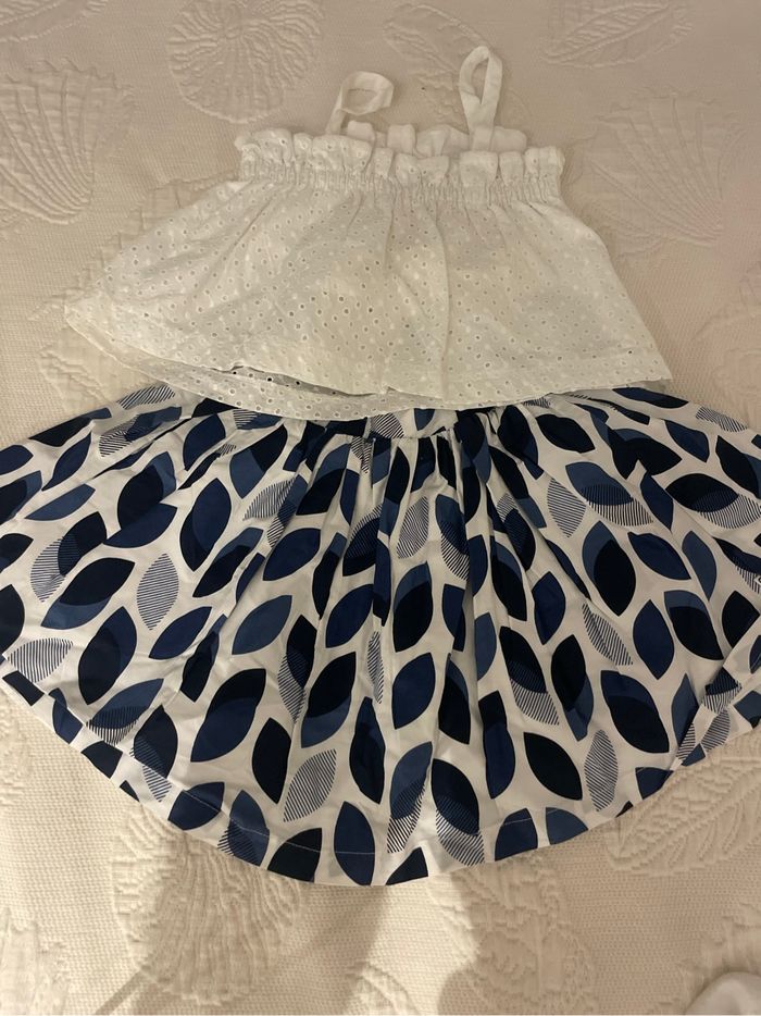 Ensemble jupe et haut fille