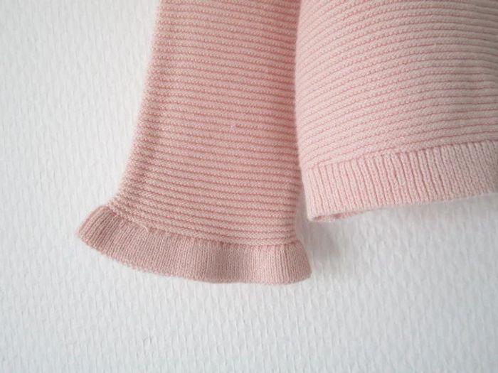 Gilet rose Obaïbi 9 mois NEUF - photo numéro 4