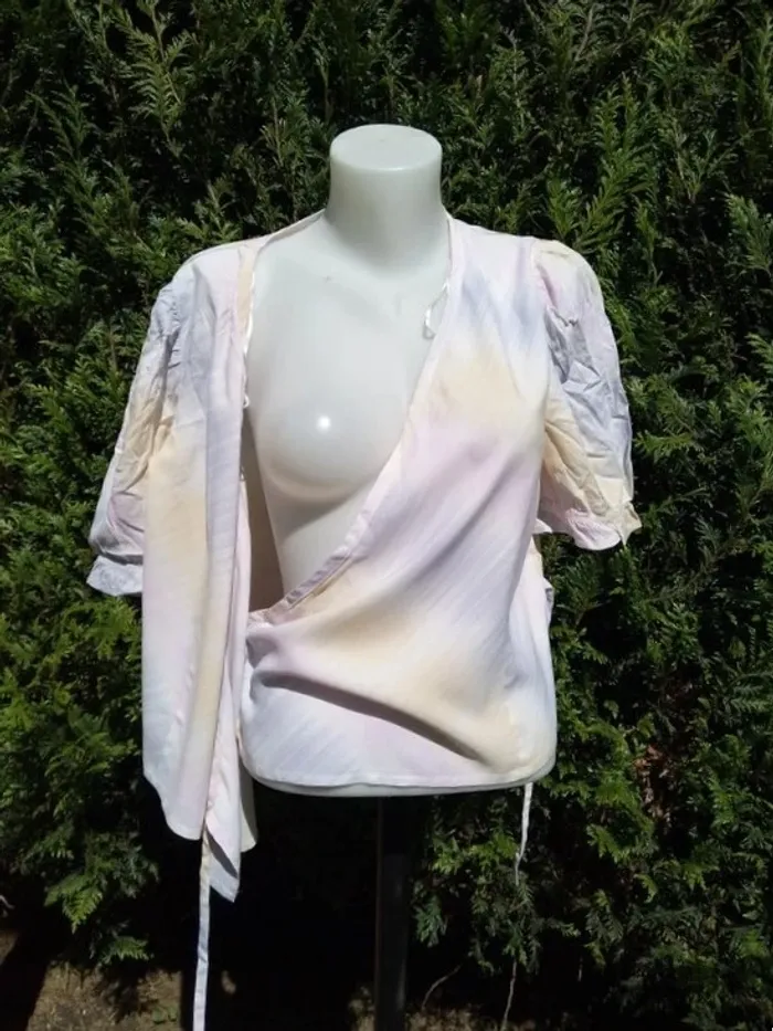 Haut portefeuille - taille 42 - Mim - neuf - 100% viscose - photo numéro 5