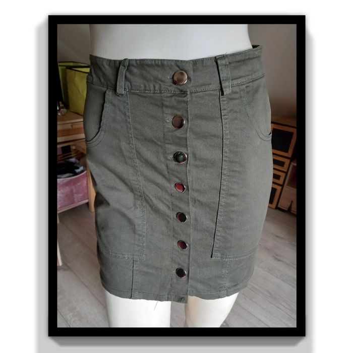 Jupe boutonnée taille S