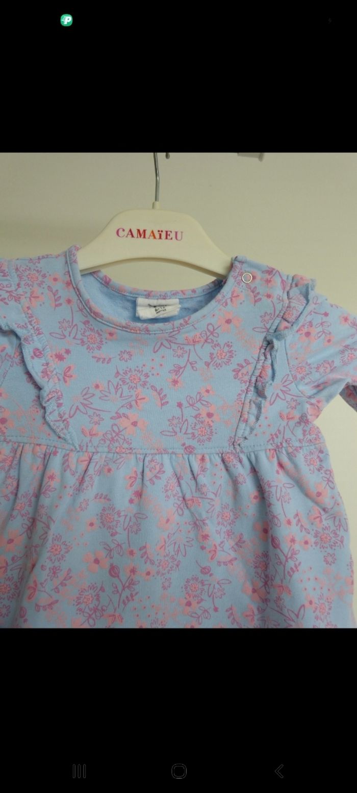 Robe bleu et blanche - photo numéro 2