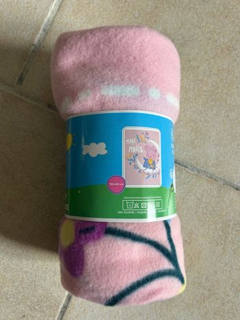 Couverture polaire peppa pig 100x140cm