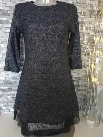 Robe sexy couleur argentée Taille M/L