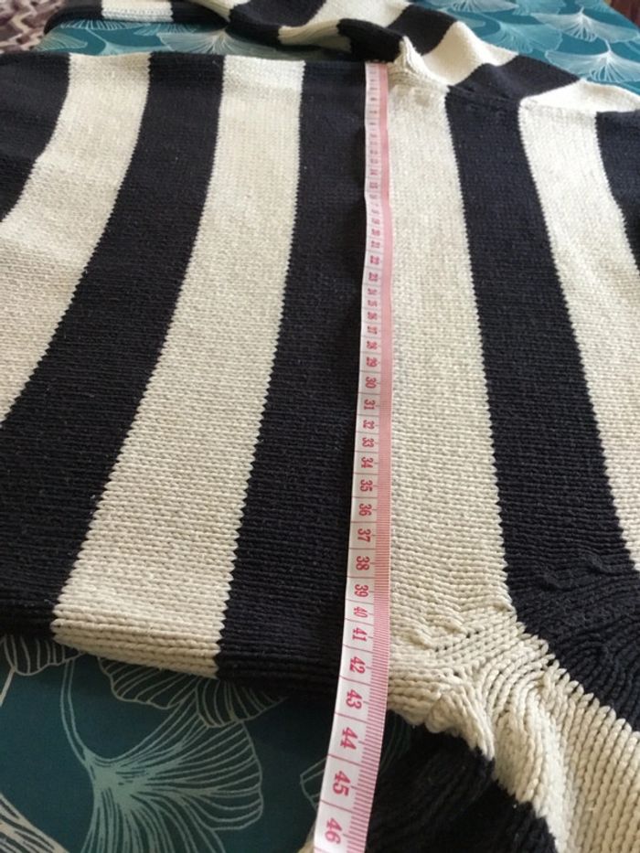 Pull marinière pour femme Tommy Hilfiger taille S 052 - photo numéro 4