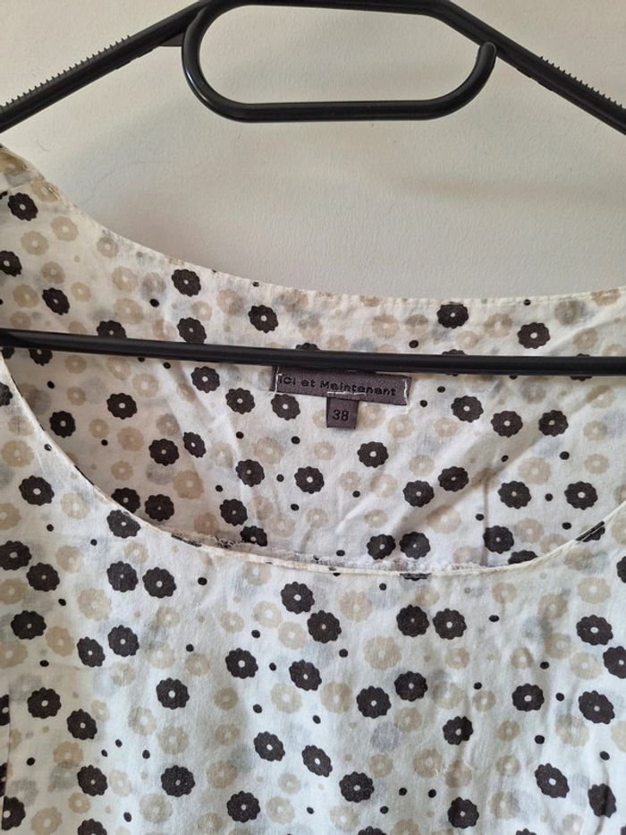 Robe fleurie femme ici et maintenant t38 - photo numéro 2
