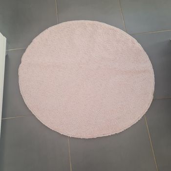 Tapis rose doux