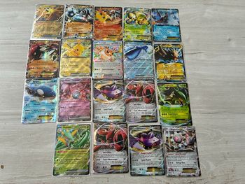 Lot de cartes Pokémon EX du bloc XY