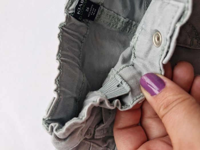 Jeans slim 36 mois Kiabi Vert d'eau - photo numéro 2