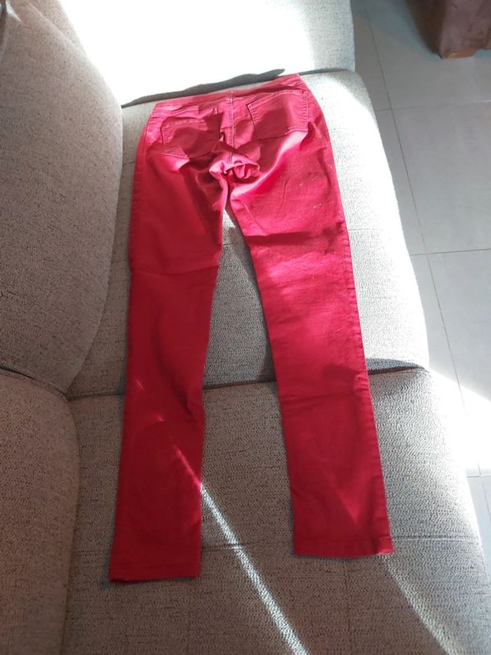 Pantalon bordeaux - photo numéro 3