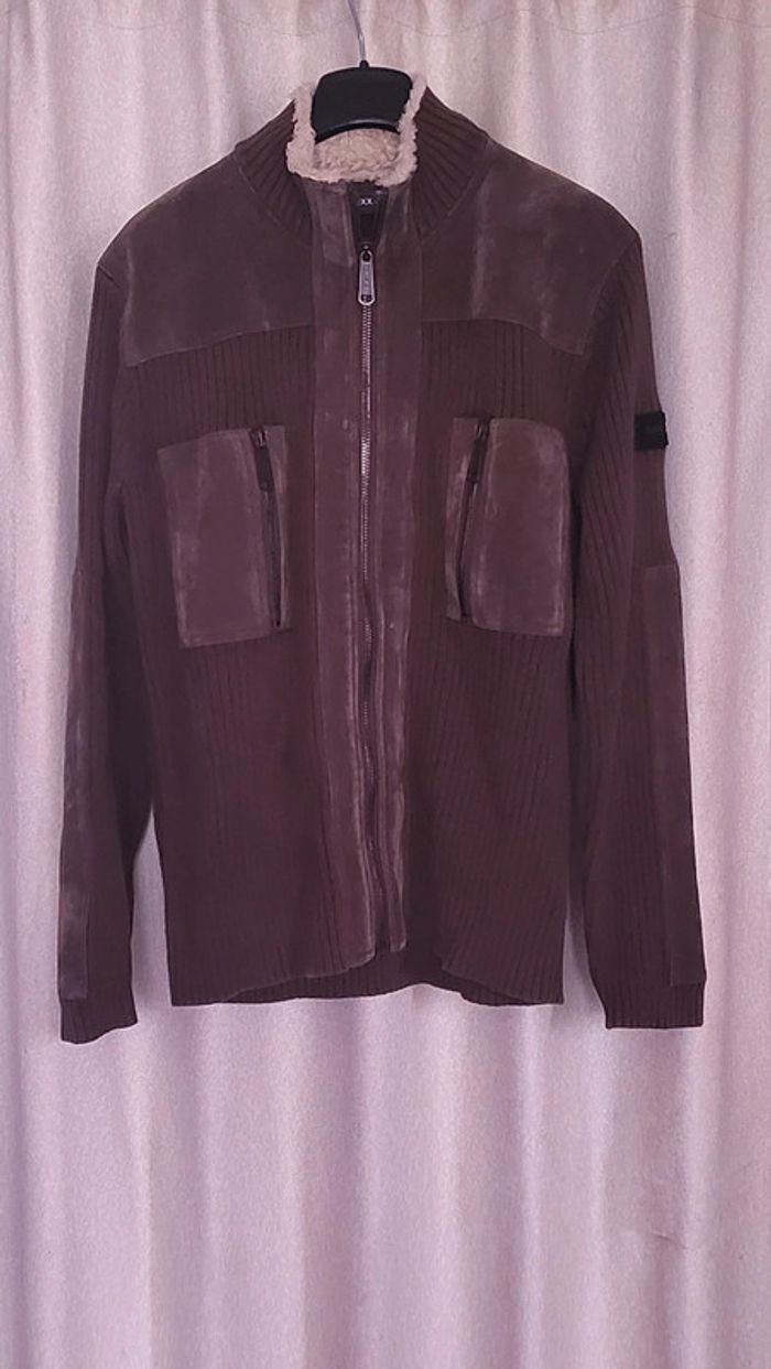 Gilet marron