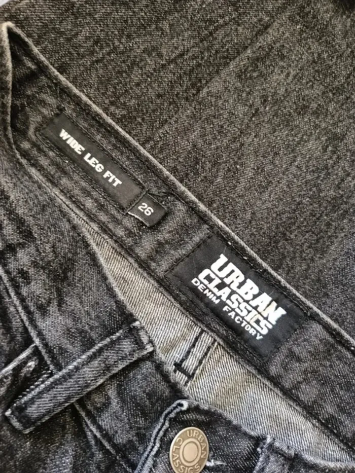 Jean Urban Classics coupe wide leg fit loose ,taille haute 100 % coton - photo numéro 11