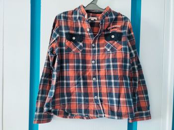 Chemise à carreaux