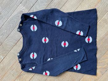 Pull marine Jacadi 8 ans