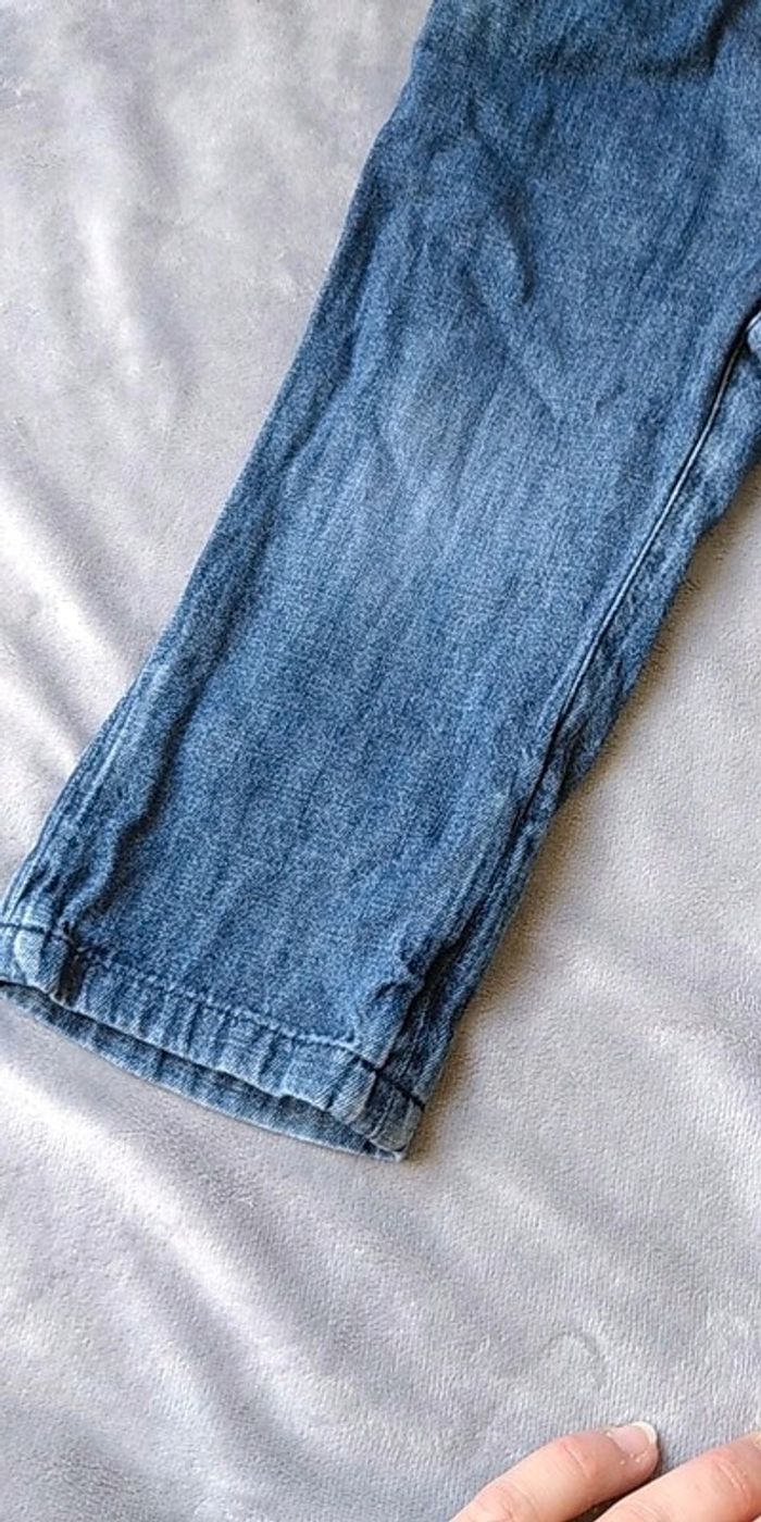 Pantalon jeans Fille 9/12 mois 100% coton Verbaudet - photo numéro 5