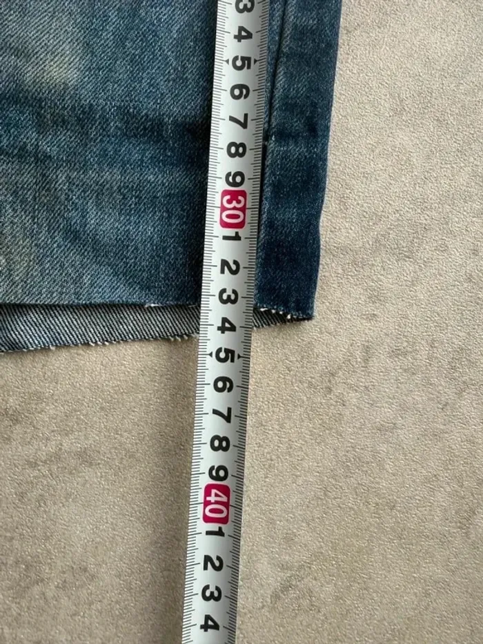 Short Levi's 515 W33 FR42 Bleu Femme Women #SHO128 - photo numéro 5