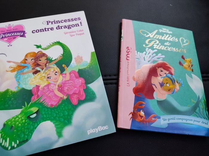 Lot Ariel et Princesse contre dragon