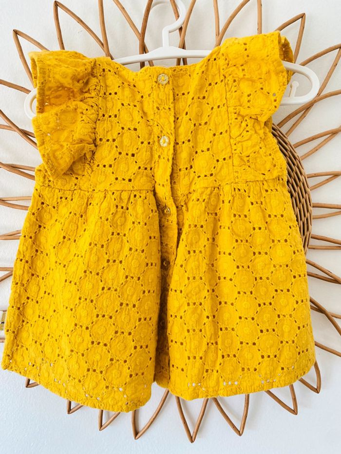 Ensemble robe & bloomer 18 mois parfait état - photo numéro 5
