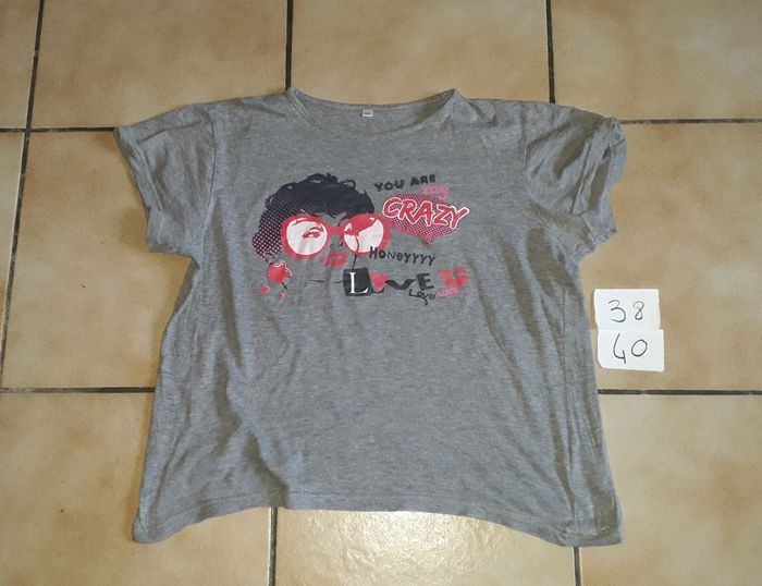 Tee-shirt femme T 38/40