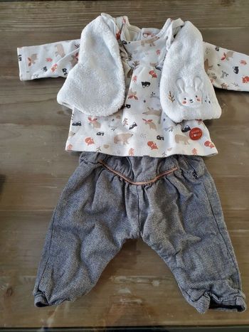 Ensemble 3 pièces 3 mois