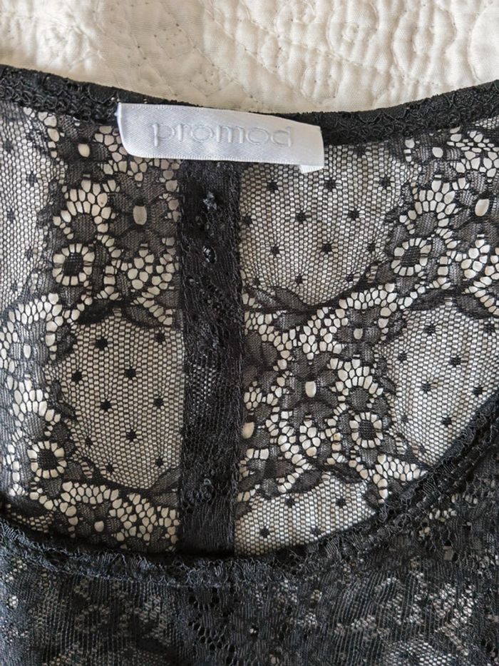 Joli robe rayée, taille 38, promod - photo numéro 3