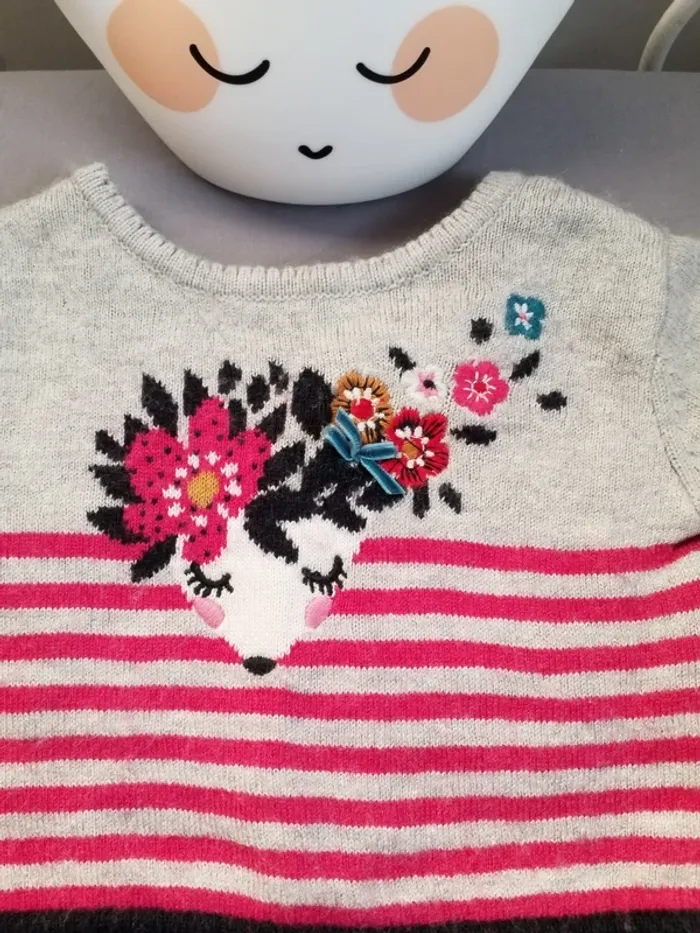 Gilet / pull catimini 3 mois - photo numéro 2