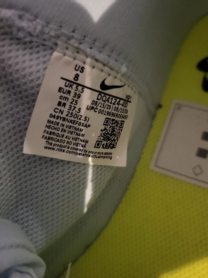 Basket nike mid next nature montante bleu - photo numéro 5