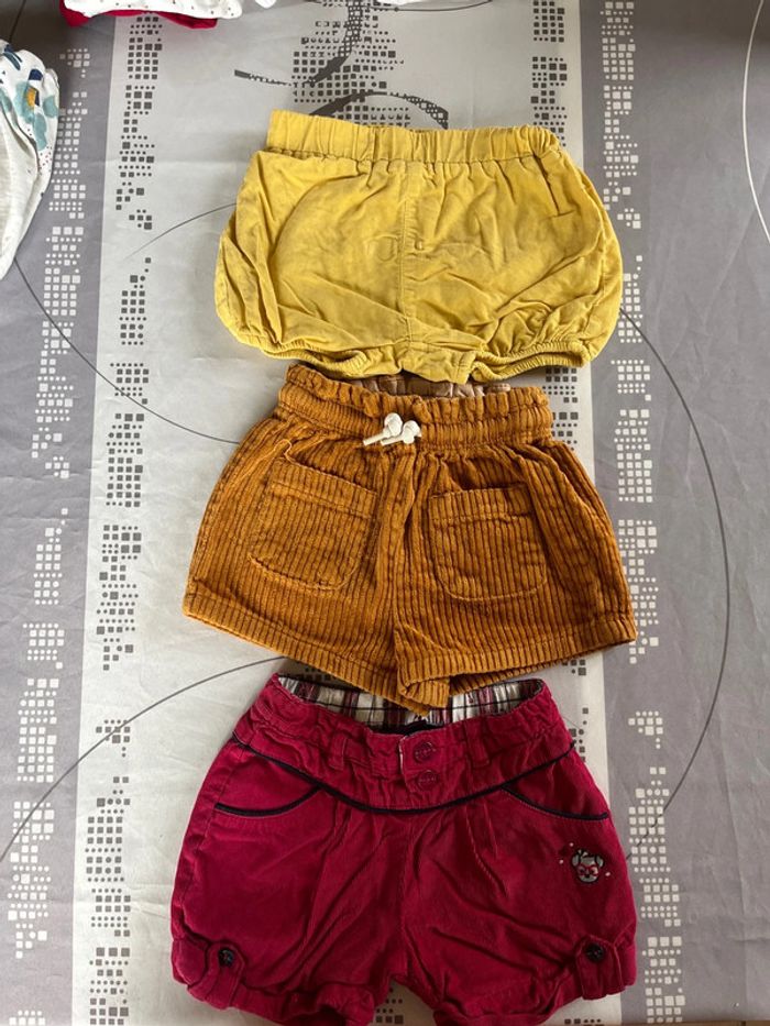 Lot de short hiver