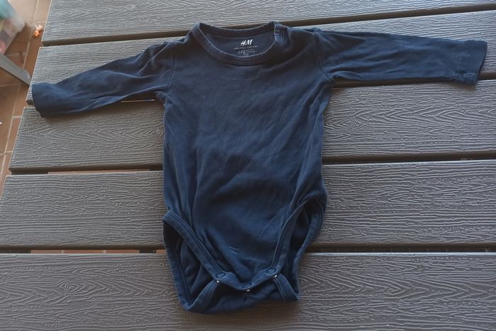 Lot de 5 bodies 6 mois manche longue - photo numéro 3