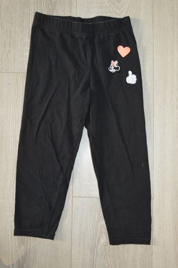Legging 3/4 disney Minnie 10 ans noir