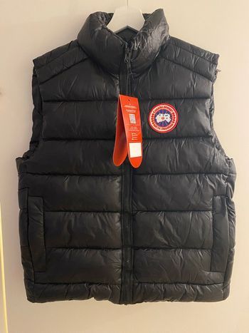 Veste doudoune sans manche Canada Goose noire taille M