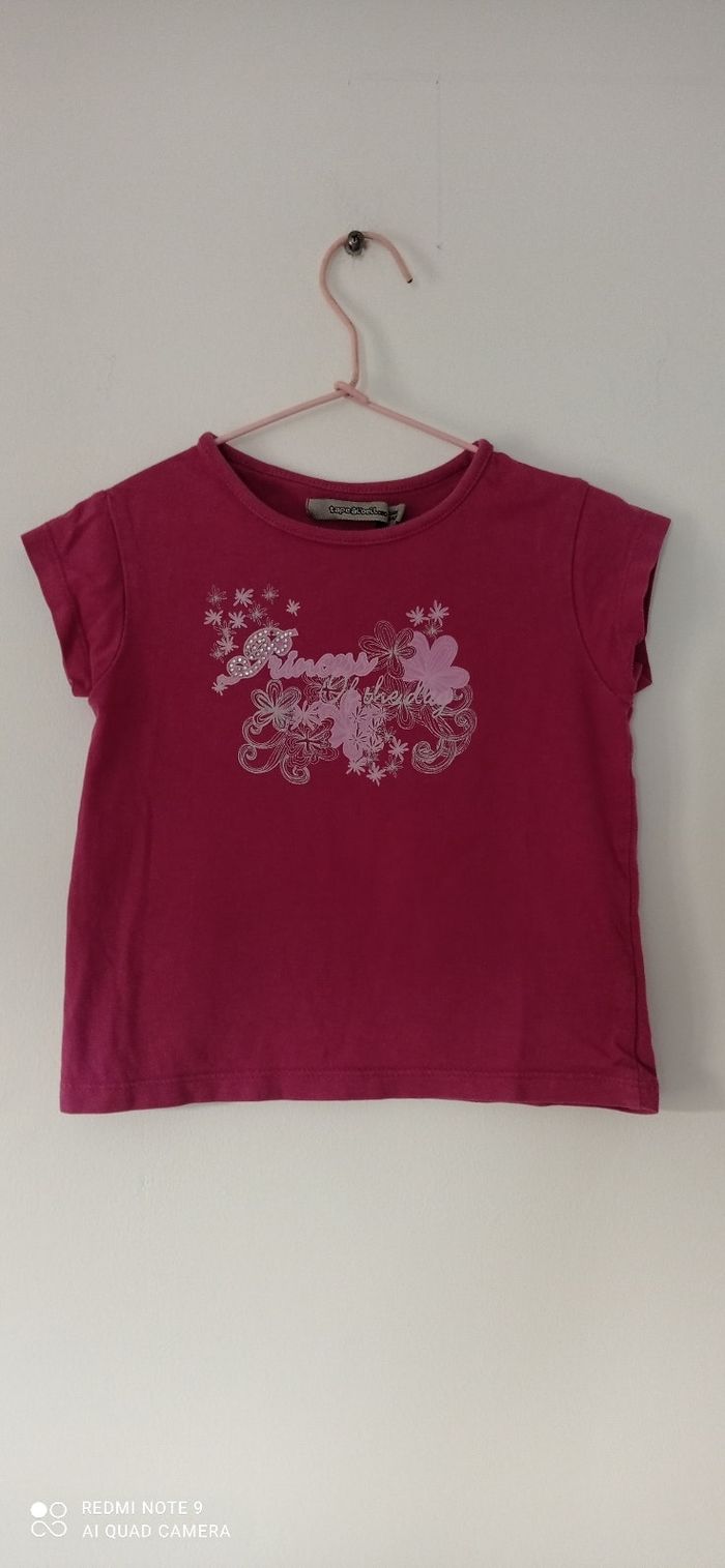 T-shirt tape à l'oeil en 3 ans