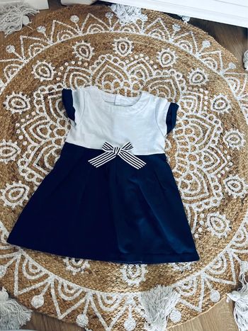 Robe jacadi noeud 24mois