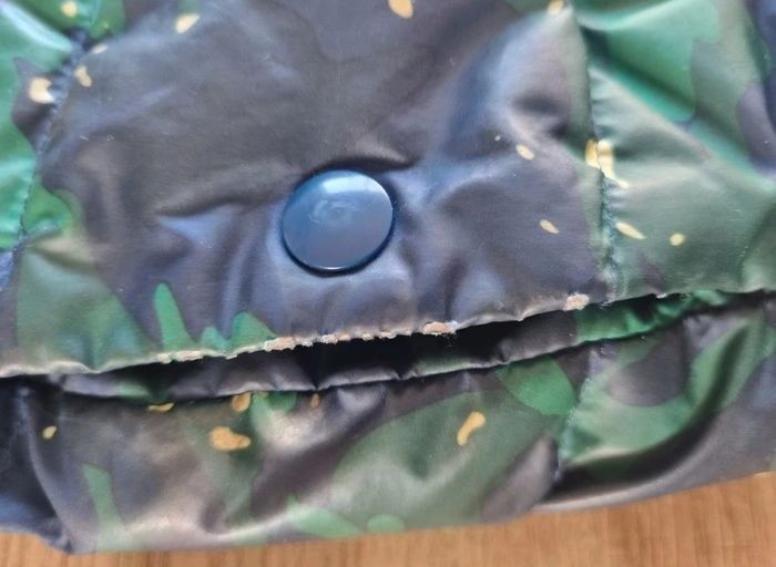 Manteau Doudoune Adidas Camouflage Enfant 2-3 ans Capuche Blouson Tres bonne etat - photo numéro 3